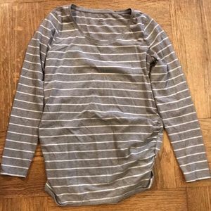 Maternity stripped shirt
